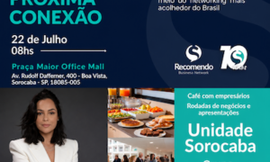 Networking de alto impacto: Grupo Meta – Recomendo Sorocaba realiza novo encontro no dia 22 de julho
